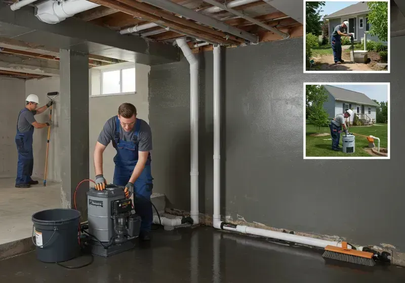 Basement Waterproofing and Flood Prevention process in Wilburton, OK